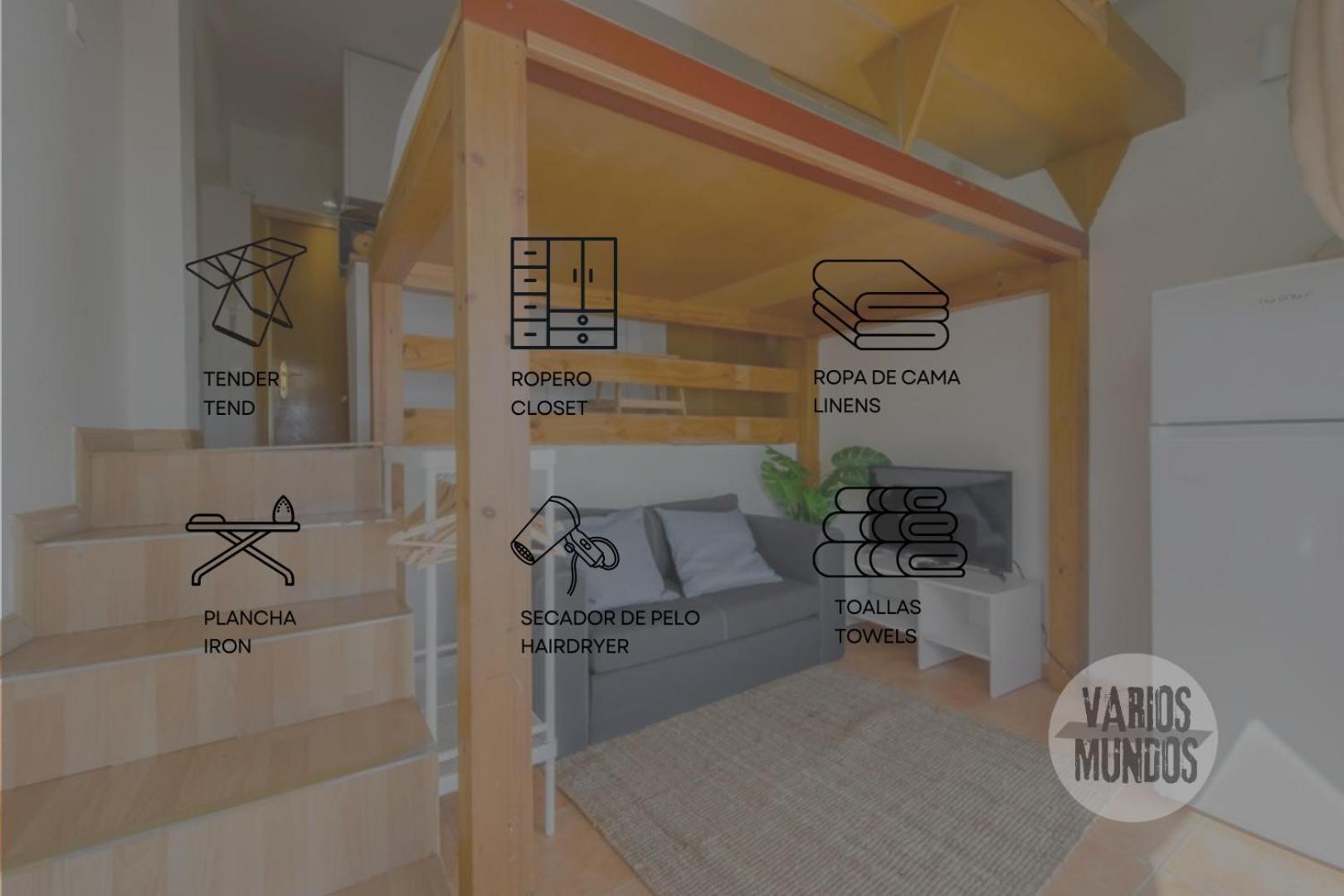 Nuevo Atico Loft 1Hab 3Pax En La Plaza De Chueca Apartment Madrid Exterior photo